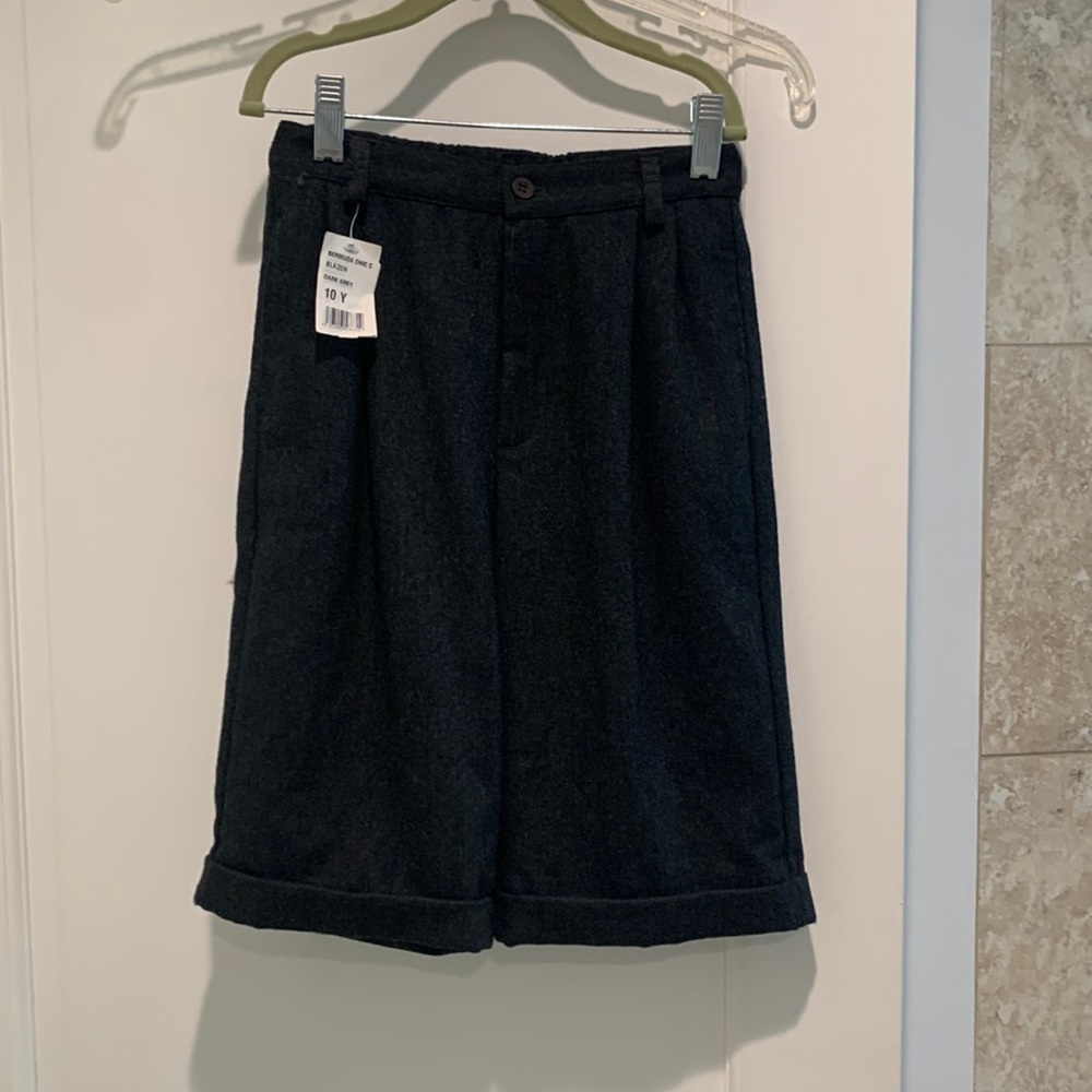 NWT boys jacadi wool shorts